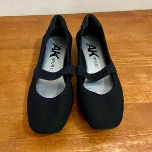 Anne Klein Sport- Mary Jane Black Slip-on or Loafer-Size 8